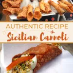 Pinterest Sicilian Cannoli by Authentic Food Quest