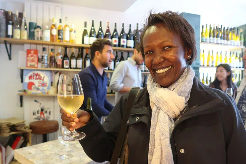 Rosemary with wine glass Montmartre Food Tour Authentic Food Quest