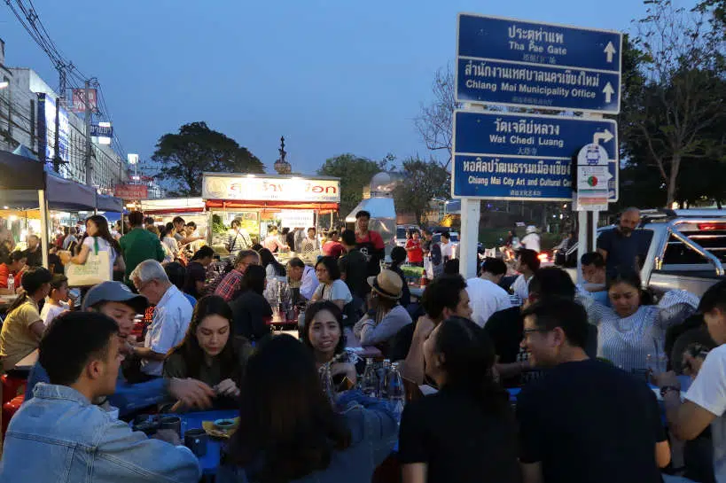 Chang Phueak Gate Night Markets In Chiang Mai by Authentic Food Quest