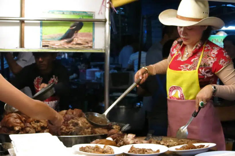 Cowboy Lady Stall Night Markets In Chiang Mai by Authentic Food Quest