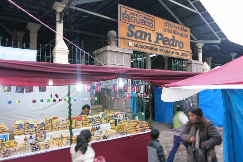San Pedro Market Cusco Cooking Classes by Authentic Food Quest