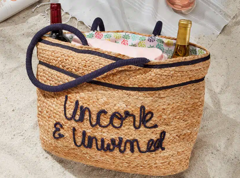 Jute Wine Bag Inexpensive Gifts For Wine Lovers by Authentic Food Quest
