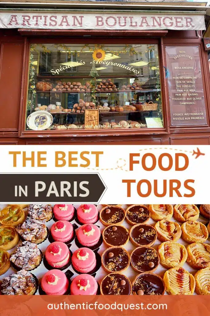 Pinterest Paris Food Tours by Authentic Food Quest