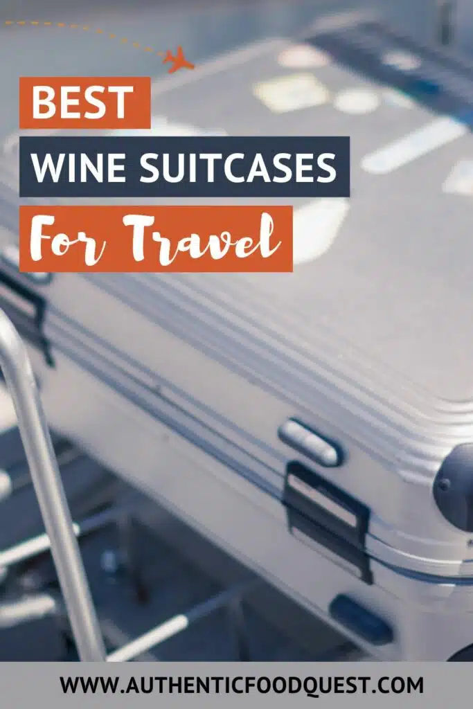 Wine Suitcase by Authentic Food Quest
