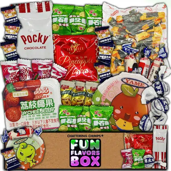 Asian Snacks Variety Pack Chinese Snack Box by Authentic Food Quest