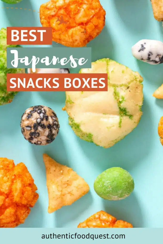 Japanese Snack Box by Authentic Food Quest