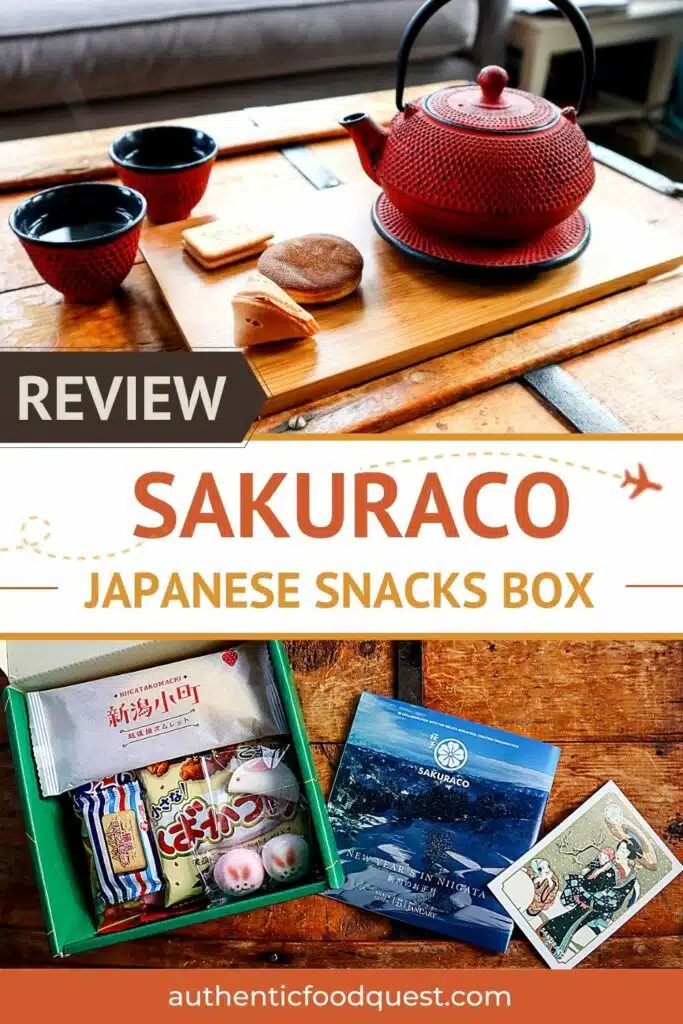 Pinterest Sakuraco Box by Authentic Food Quest