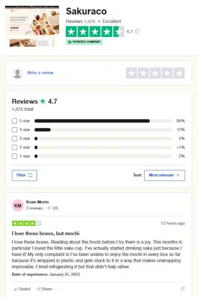 Reviews Sakuraco Box by Authentic Food Quest
