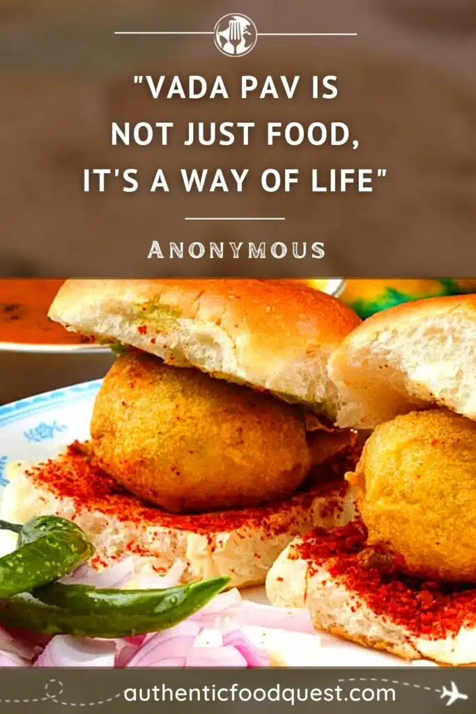 Street Food Quote About Padav by AuthenticFoodQuest