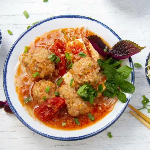 Bunrieu Vietnamese Crab Noodle Soup by Authentic Food Quest