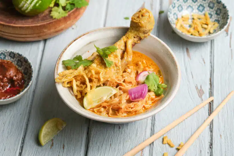 Chiang Mai Noodles Khao Soi Recipe by Authentic Food Quest