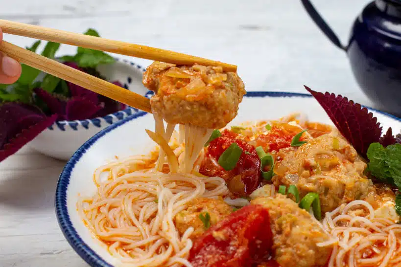 Noodle Soup Bun Rieu Vietnamese by Authentic Food Quest