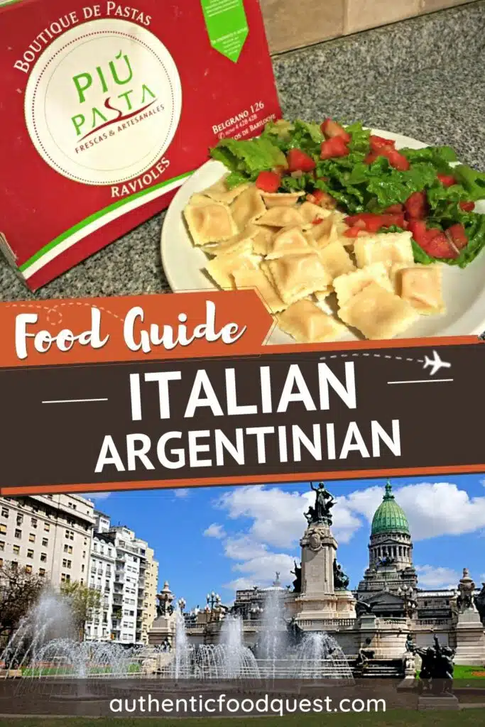 Pinterest Argentina Italian Food by Authentic Food Quest