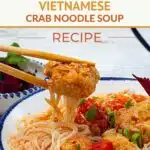 Pinterest Bun Rieu Noodles by Authentic Food Quest