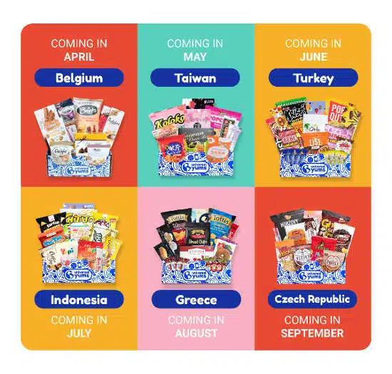 Next Universal Yums Box in and after April2023 by AuthenticFoodQuest