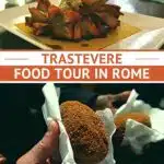 Pinterest Food Tour Rome Trastevere by Authentic Food Quest