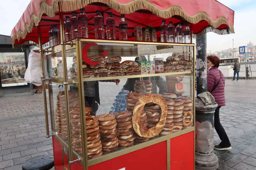 Simit Best Street Food Istanbul by Authentic Food Quest