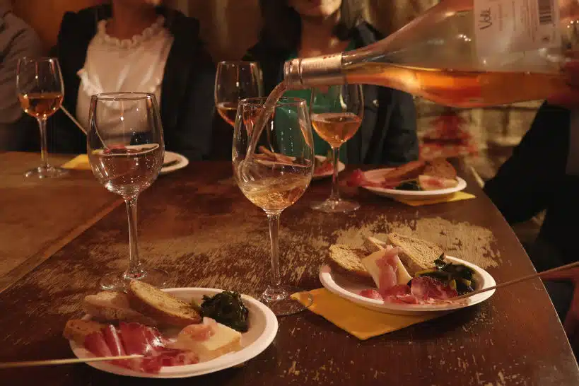 Sparkling Wine_ Trastevere Food Tour by Authentic Food Quest