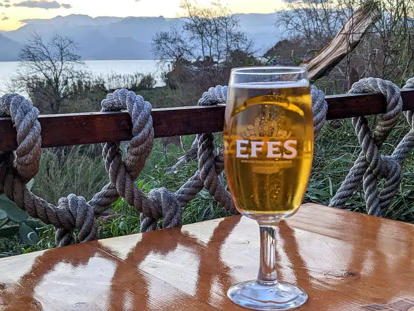 Efes Turkish Beer by  Authentic Food Quest