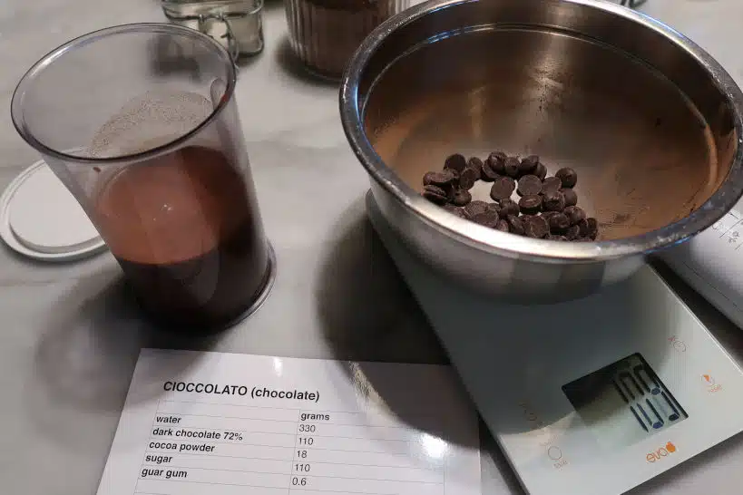 Gelato ingredients Cooking Class In Florence by Authentic Food Quest