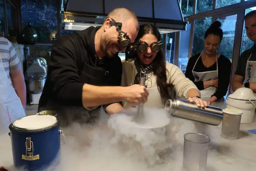 Liquid Nitrogen cooking Class Florence by Authentic Food Quest