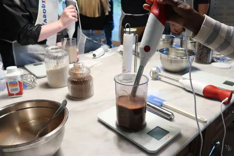 Mixing Chocolate Cooking Class In Florence by Authentic Food Quest