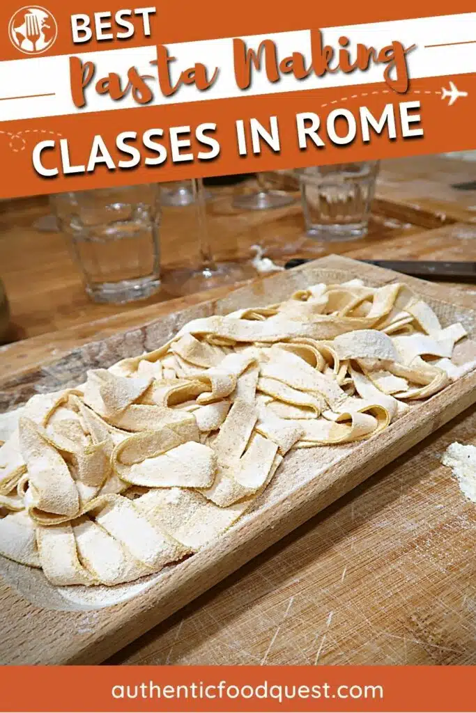 Rome Pasta Making Class Authentic Food Quest