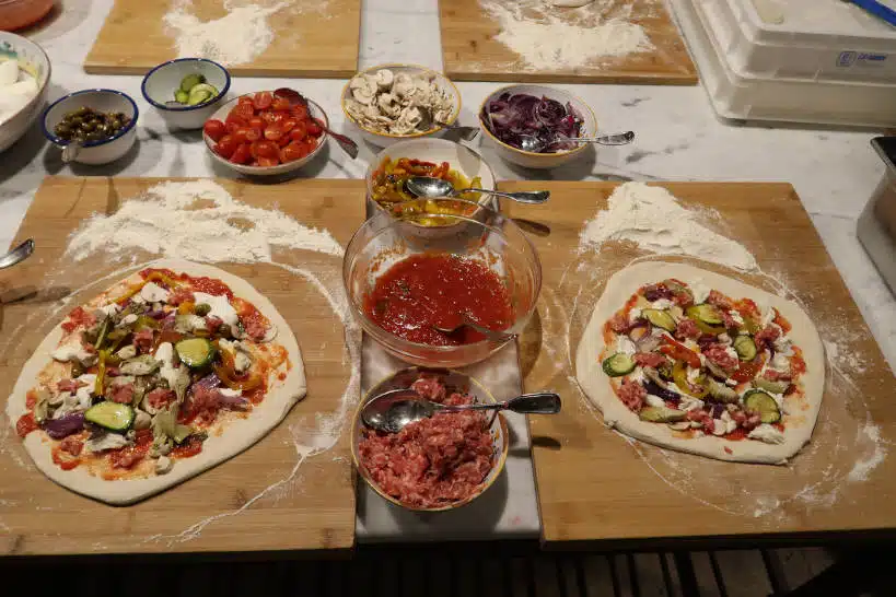 Pizza Toppings Pizza Making Class Florence by Authentic Food Quest