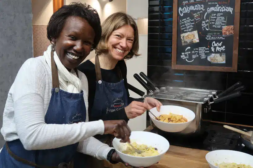 Rosemary Claire Pasta Making Class Rome Authentic Food Quest