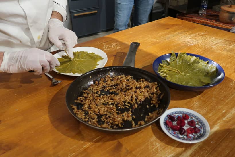 Yaprak Sarmasi Istanbul Cooking Class by Authentic Food Quest