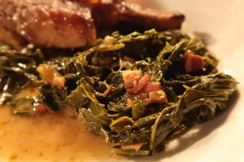Collard Greens Best 
Food In South Carolina by Authentic Food Quest