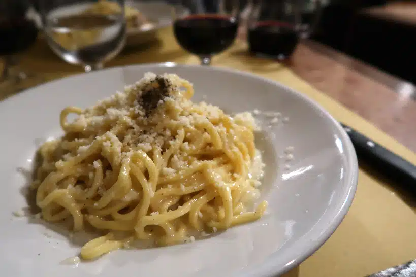 Cacio e pepe Rome Food by Authentic Food Quest