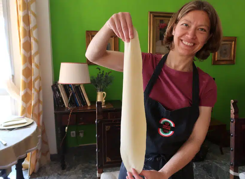 Claire Pasta Making Class Bologna by Authentic Food Quest