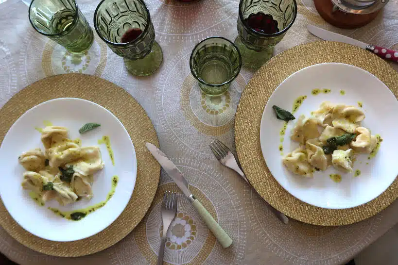 Herbs Toretllini 
Cooking Course Bologna by Authentic Food Quest