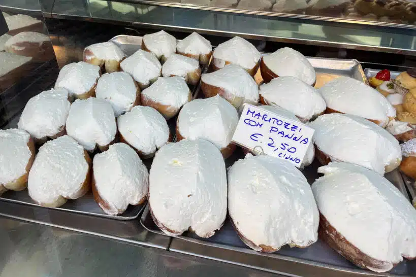 Maritozzo Rome Food Markets by Authentic Food Quest