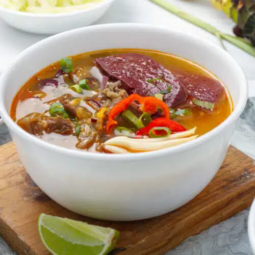 Noodle Soup Bun Bo Hue Recipe by Authentic Food Quest