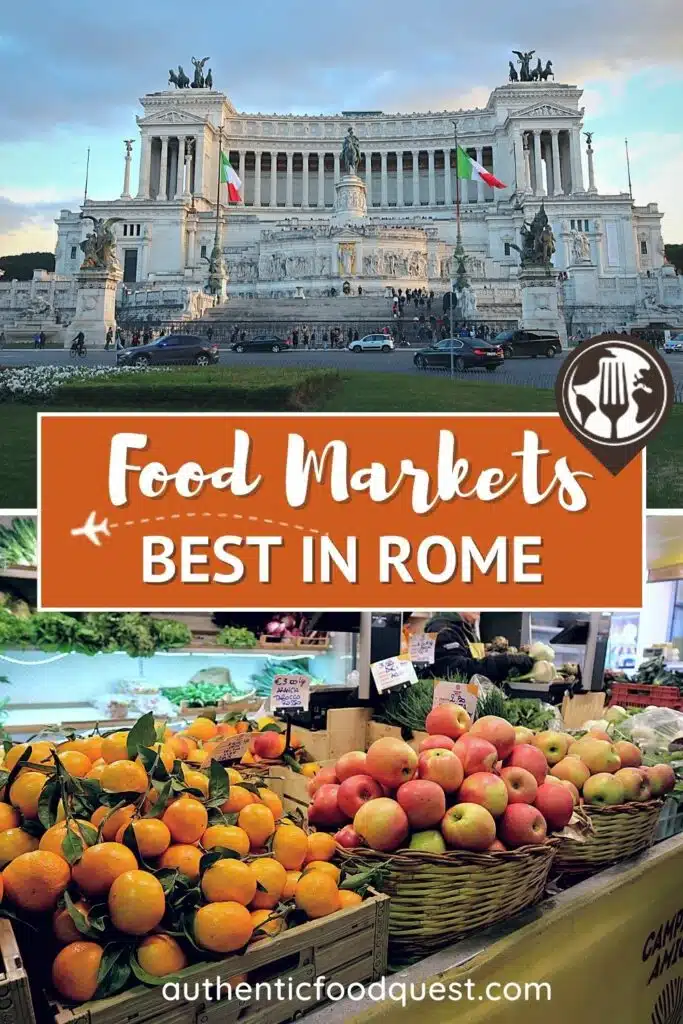 Rome Food Markets by Authentic Food Quest