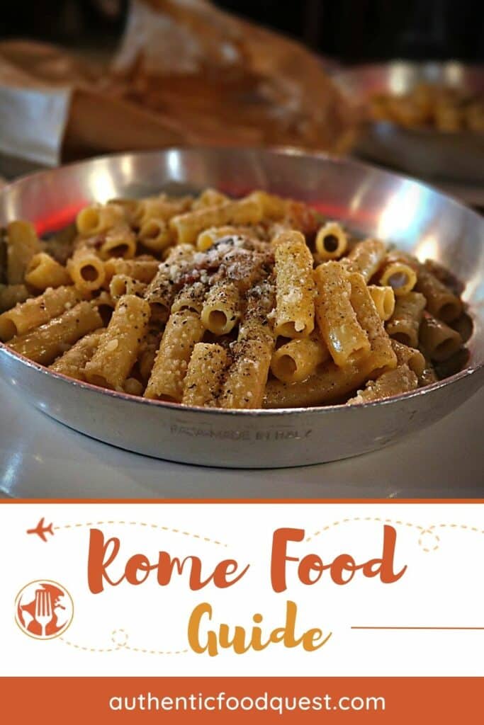 Rome Food by Authentic Food Quest