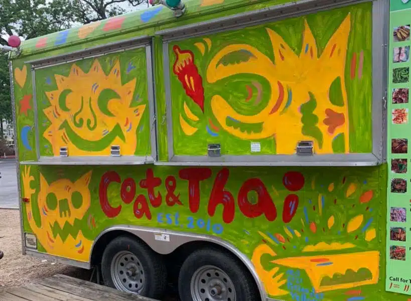 Coat Thai Austin Food Truck Park by Authentic Food Quest