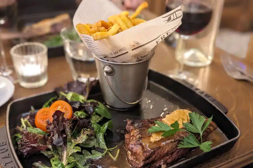 French Steak Best Affordable Restaurants In Paris Near Eiffel Tower by Authentic Food Quest
