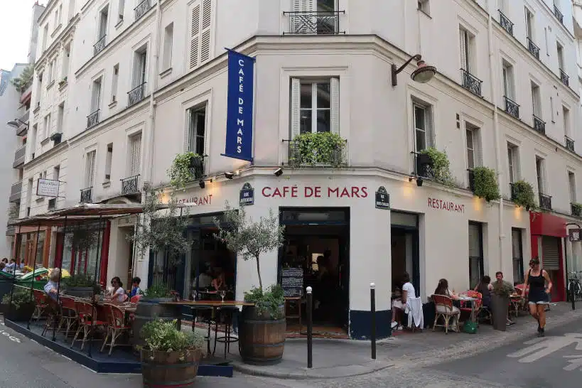 Le Cafe De Mars Affordable Restaurants Near Eiffel Tower by Authentic Food Quest
