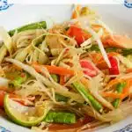 Lao Style Papaya Salad by Authentic Food Quest
