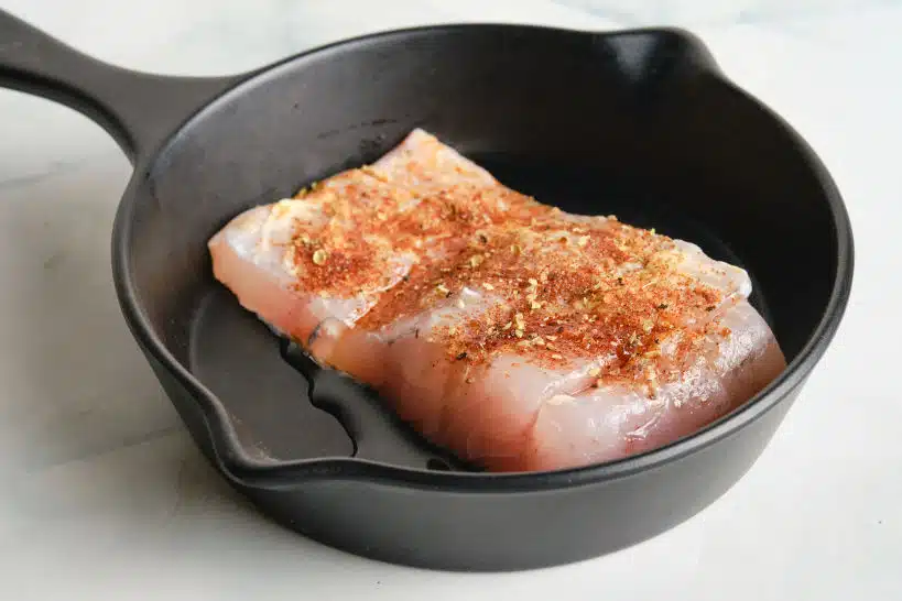 Cast Iron Blackened Grouper Recipe by Authentic Food Quest