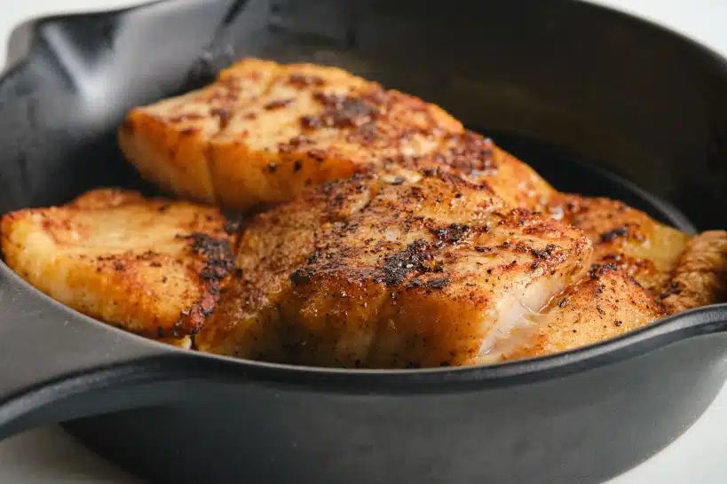 Grilled Fillet Blackened Grouper by Authentic Food Quest