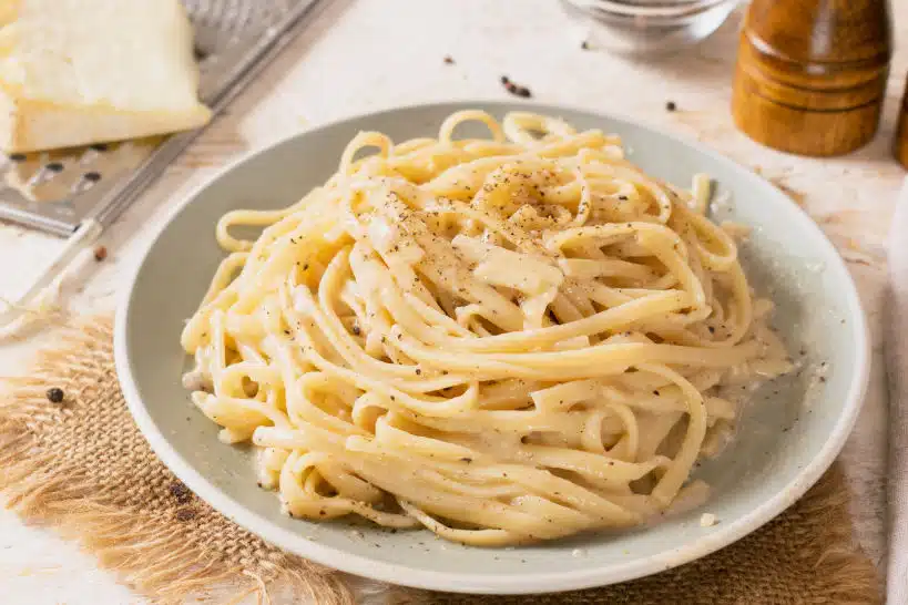 Pasta Cacio E Pepe Italian Recipe by Authentic Food Quest