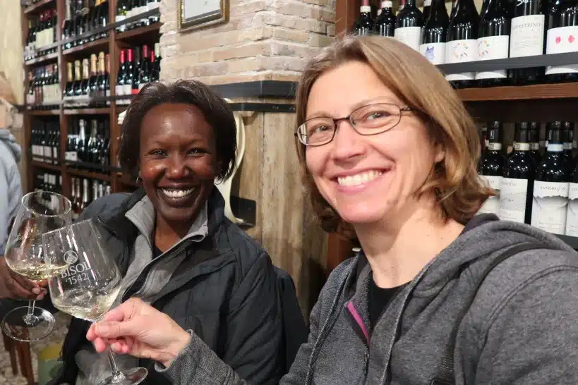 Rosemary Claire Wine Tasting Rome by Authentic Food Quest