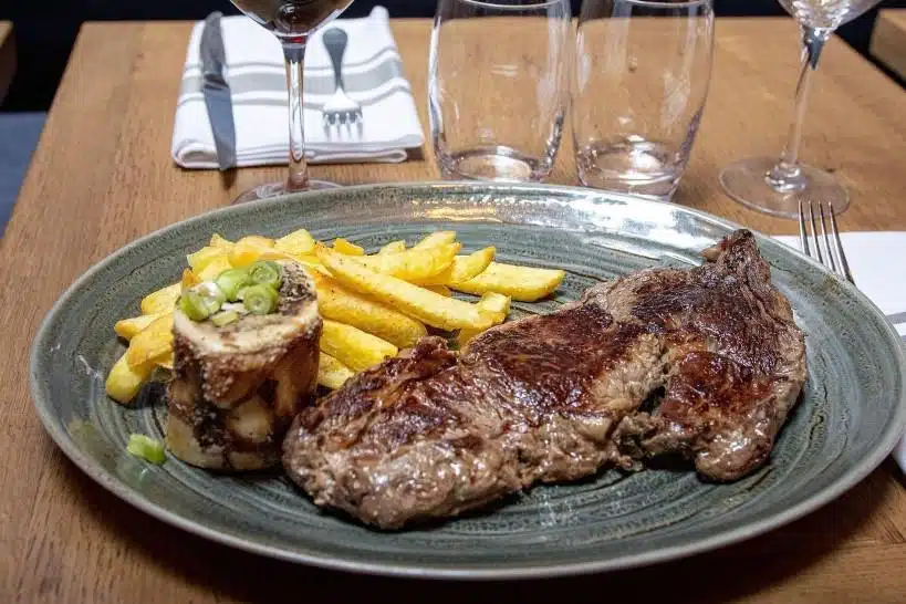 Steak And An Extensive Wine At Atelier Roulière by Authentic Food Quest