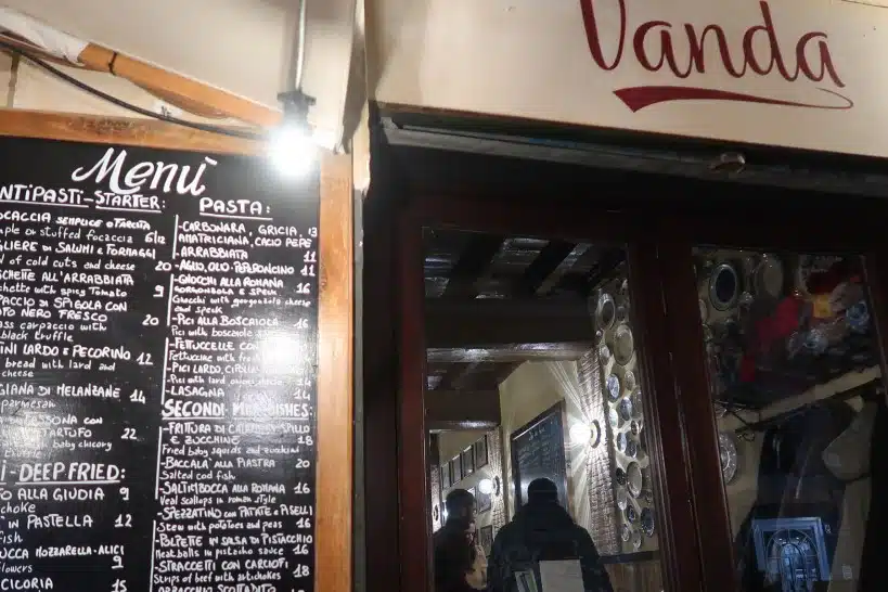 Vanda in Trastevere by Authentic Food Quest