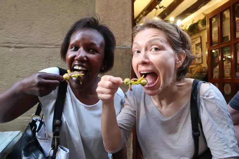 Claire Rosemary San Sebastian Tapas Tour by Authentic Food Quest