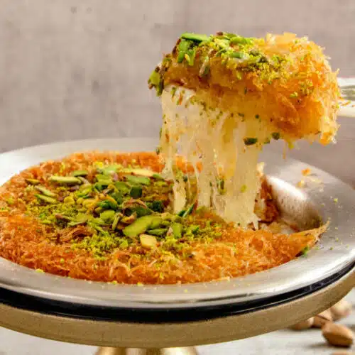 Kunefe Knafeh Recipe by Authentic Food Quest